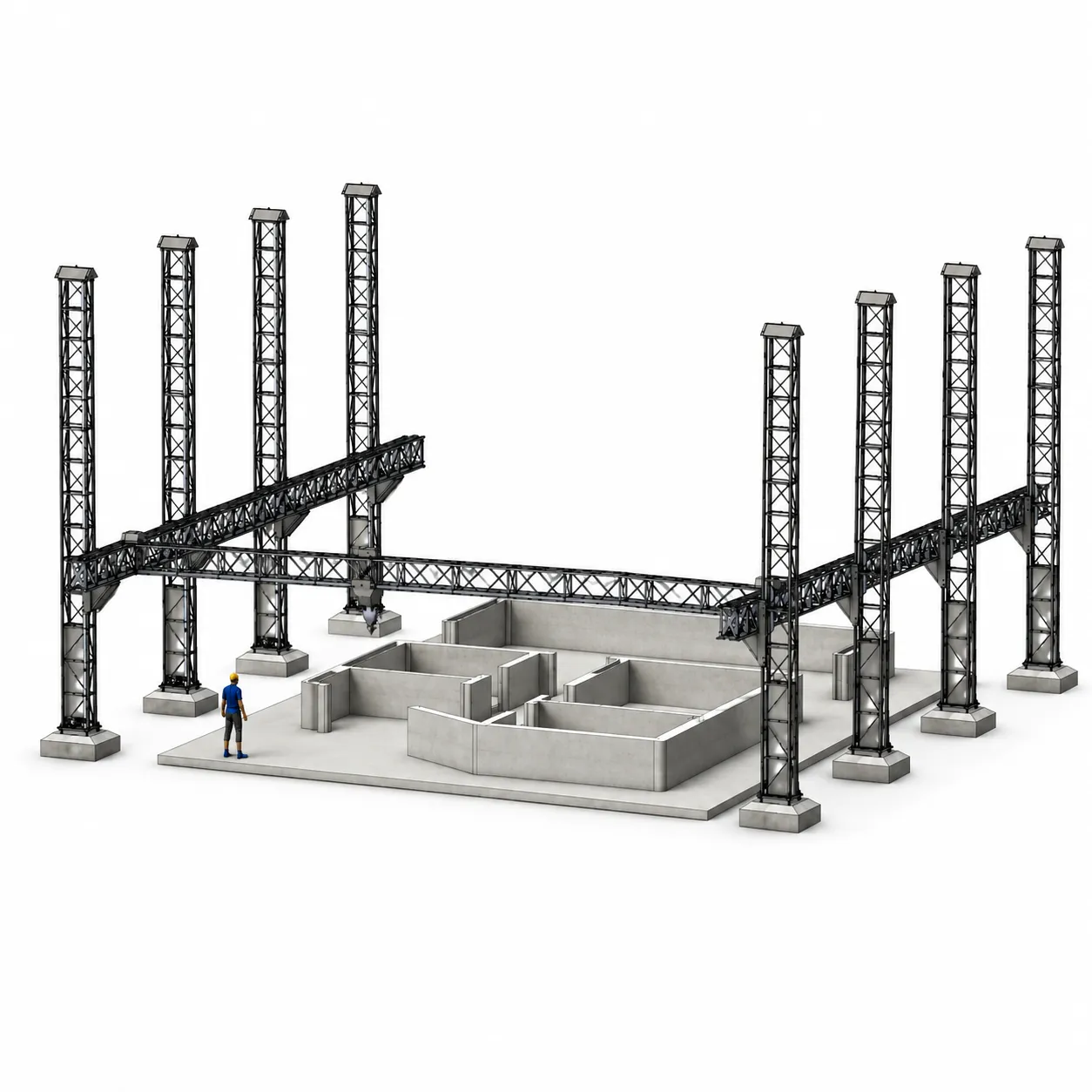Construction equipment — 3D concrete printing system