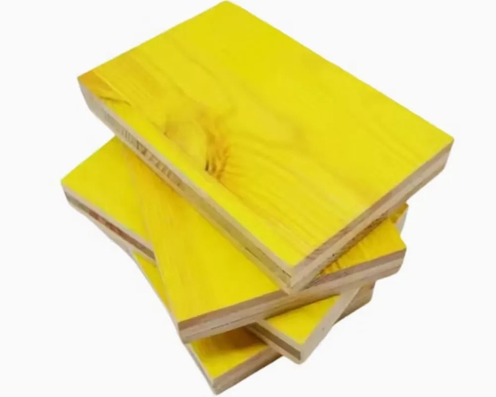 3-ply yellow shuttering panels