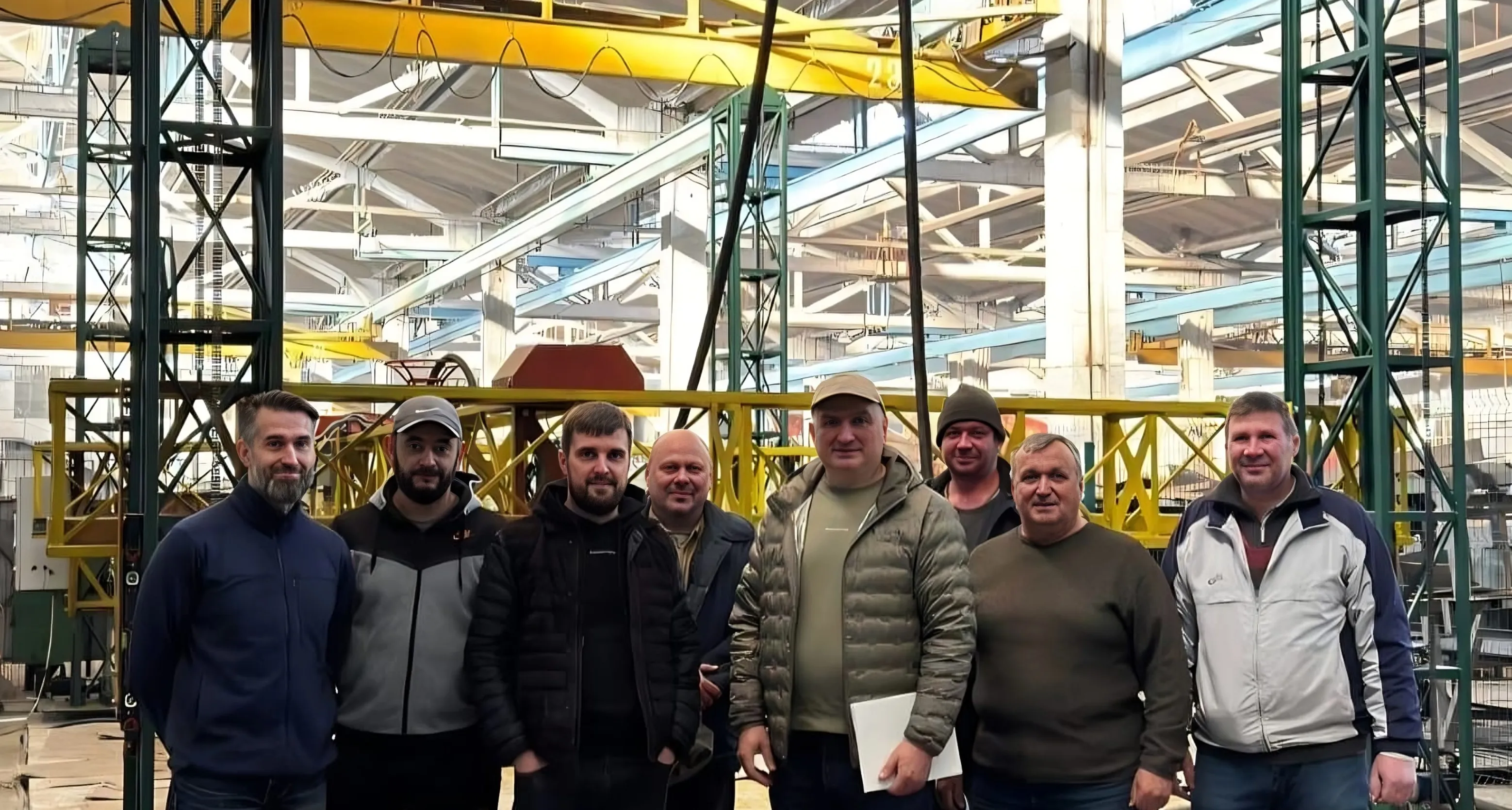 AddLine Technologies engineering and construction team